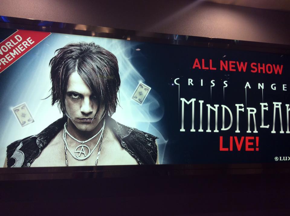 拉斯維加斯-Criss Angel-大型魔術表演 part 1